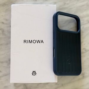 RIMOWA Dark Navy Textured Phone Case